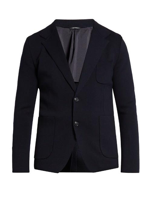 Dolce & Gabbana Notch-lapel Wool Blazer