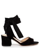Gianvito Rossi Ankle-tie Suede Sandals