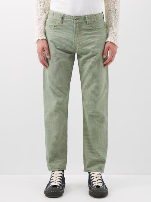 Ymc - Tearaway Slim-leg Jeans - Mens - Green