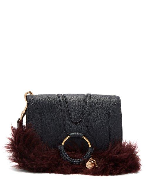 Matchesfashion.com See By Chlo - Hana Small Leather Cross Body Bag - Womens - Navy Multi