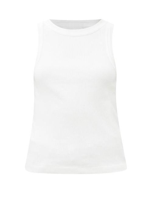 Citizens Of Humanity - Isabel Ribbed Jersey Tank Top - Womens - White