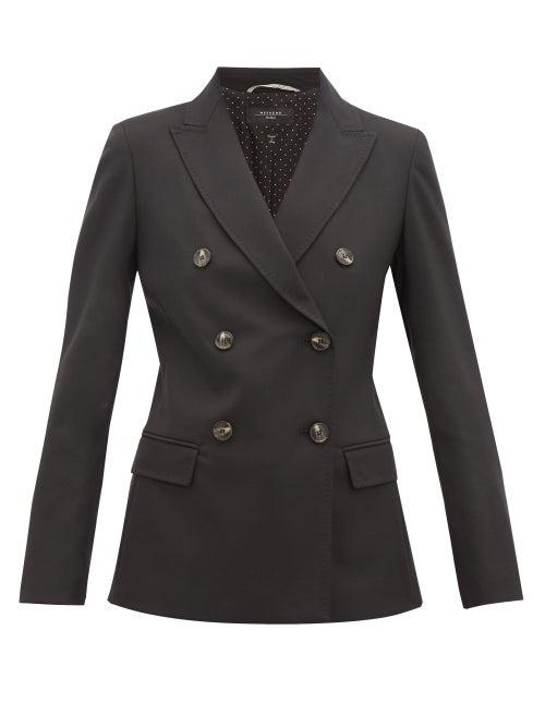 Matchesfashion.com Weekend Max Mara - Alarico Blazer - Womens - Black