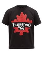 Dsquared2 - Logo-print Cotton-jersey T-shirt - Mens - Black