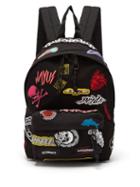 Matchesfashion.com Vetements - X Eastpak Embroidered Canvas Backpack - Womens - Black Multi