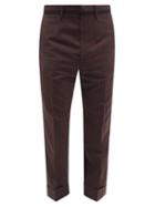 Paul Smith - Bi-colour Tartan-check Wool-twill Trousers - Mens - Multi