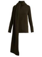 Matchesfashion.com The Row - Merriah Cashmere Blend Sweater - Womens - Dark Green
