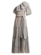 Lisa Marie Fernandez Arden Ruffle-trim Cotton-blend Dress