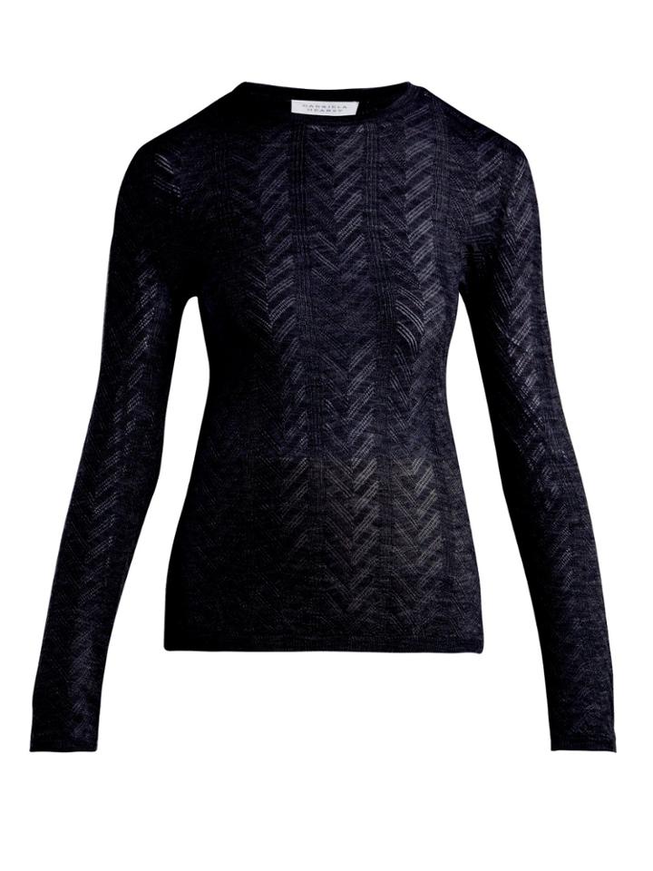 Gabriela Hearst Julia Cashmere-blend Sweater
