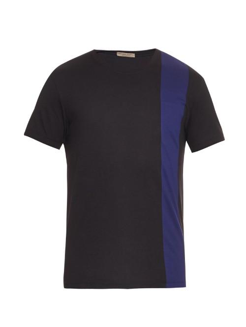 Bottega Veneta Contrast-panel Cotton T-shirt