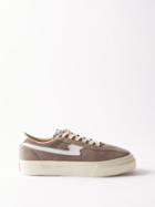 Stepney Workers Club - Dellow S-strike Suede Trainers - Mens - Grey White