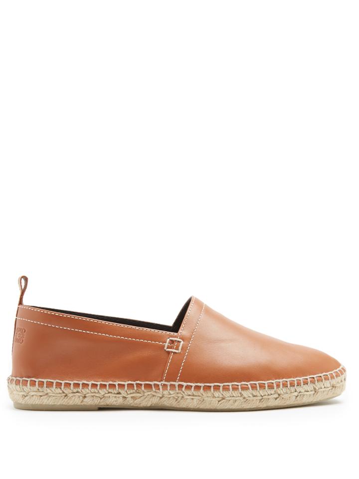 Loewe Leather Espadrilles