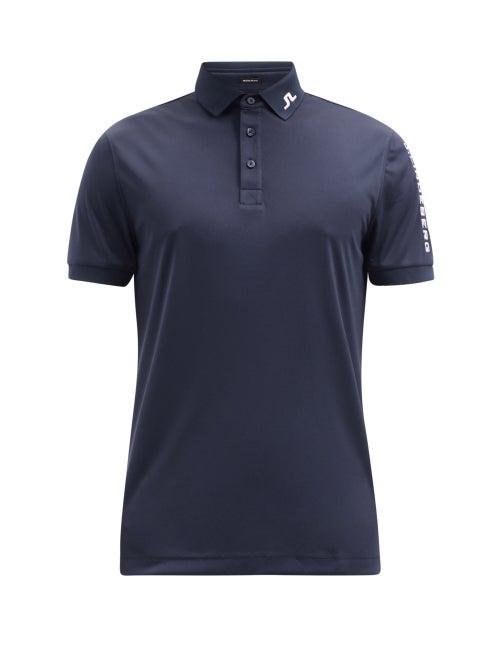 Matchesfashion.com J.lindeberg - Tour Stretch-jersey Polo Shirt - Mens - Navy