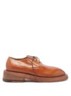 Matchesfashion.com Marsll - Mentone Exaggerated-sole Leather Derby Shoes - Mens - Tan