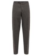 Matchesfashion.com Thom Sweeney - Slim-leg Wool-blend Fresco Suit Trousers - Mens - Grey