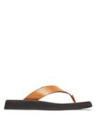 Matchesfashion.com The Row - Ginza Leather Sandals - Womens - Tan