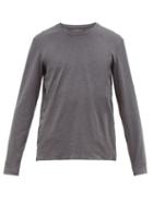 Matchesfashion.com Jacques - Bonded Seam Jersey Performance Top - Mens - Grey