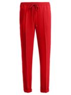 Matchesfashion.com Max Mara Studio - Malia Trousers - Womens - Red