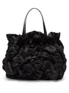 Matchesfashion.com Simone Rocha - Shirred Satin Tote Bag - Womens - Black