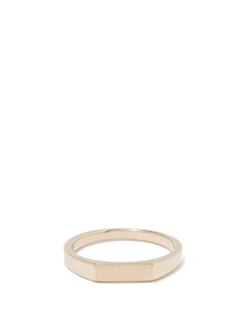 Miansai - Geo 18kt Gold-vermeil Ring - Mens - Gold