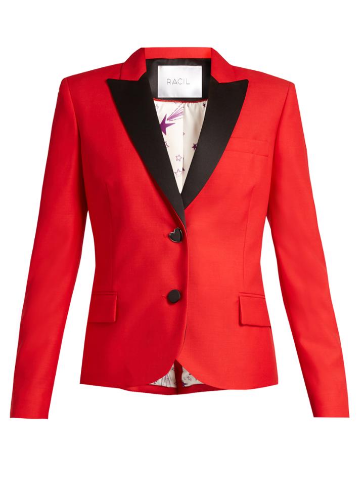 Racil Mick Single-breasted Wool-blend Jacket