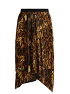 Isabel Marant Tursanne Leopard-print Asymmetric Skirt
