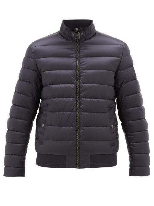 Matchesfashion.com Belstaff - Circuit Technical Down-fill Jacket - Mens - Navy