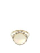 Matchesfashion.com Noor Fares - Nirvana Diamond, Sapphire, Opal & Gold Ring - Womens - Clear