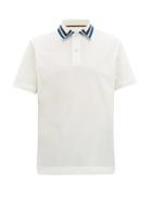 Matchesfashion.com Paul Smith - Striped Collar Cotton Piqu Polo Shirt - Mens - White