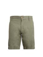 Faherty Straight-leg Linen And Cotton-blend Shorts