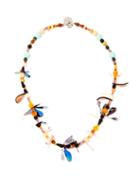 Matchesfashion.com Marni - Floral-beaded Necklace - Womens - Multi