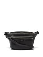 Amiri - Grained-leather Belt Bag - Mens - Black