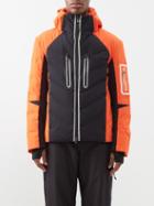Bogner - Felian-d Hooded Quilted Down Ski Jacket - Mens - Black Orange