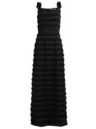 Matchesfashion.com Goat - Gertrude Fil Coup Fringed Dress - Womens - Black