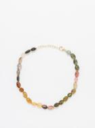 Jia Jia - Tourmaline & 14kt Gold Bracelet - Womens - Multi