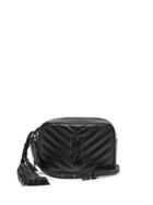 Matchesfashion.com Saint Laurent - Lou Chevron Quilted Leather Belt Bag - Womens - Black