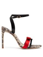 Matchesfashion.com Sophia Webster - Andie Leopard Print Leather Sandals - Womens - Leopard