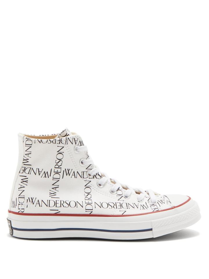 Converse X Jw Anderson Chuck 70 Logo-print High-top Canvas Trainers