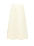 Matchesfashion.com Marc Jacobs - A Line Wool Blend Skirt - Womens - Ivory