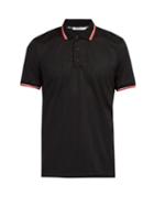 Matchesfashion.com Givenchy - Logo Jacquard Technical Polo Shirt - Mens - Black