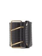 Matchesfashion.com Jil Sander - Topstitched Leather Belt - Womens - Black