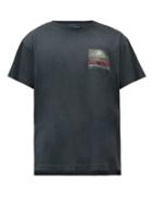 Matchesfashion.com Lost Daze - Terra Farming Cotton-jersey T-shirt - Mens - Black