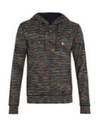 Missoni Mare Striped Zip-through Cotton Hooded Sweatshirt