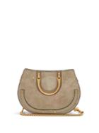 Chloé Pixie Mini Leather And Suede Belt Bag
