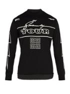 Givenchy Tour-print Cotton Long-sleeved T-shirt
