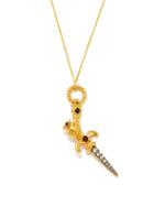 Harris Reed X Missoma - Dagger 18kt Recycled Gold-plated Necklace - Womens - Gold