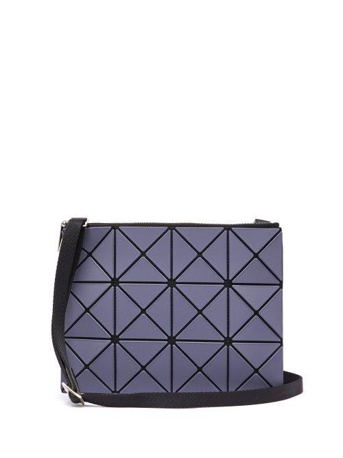Matchesfashion.com Bao Bao Issey Miyake - Lucent Pvc Cross Body Bag - Womens - Dark Grey