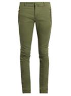 Balmain Zip-detail Skinny-fit Jeans