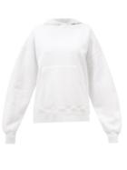 Raey - Recycled Cotton Blend-jersey Hooded Sweatshirt - Womens - White