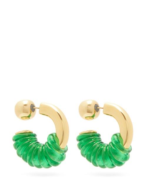 Matchesfashion.com Ellery - Gertrud Hoop Earrings - Womens - Gold