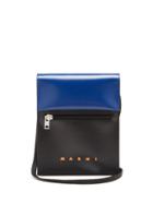 Matchesfashion.com Marni - Bicolour Pvc Cross-body Bag - Mens - Black Blue